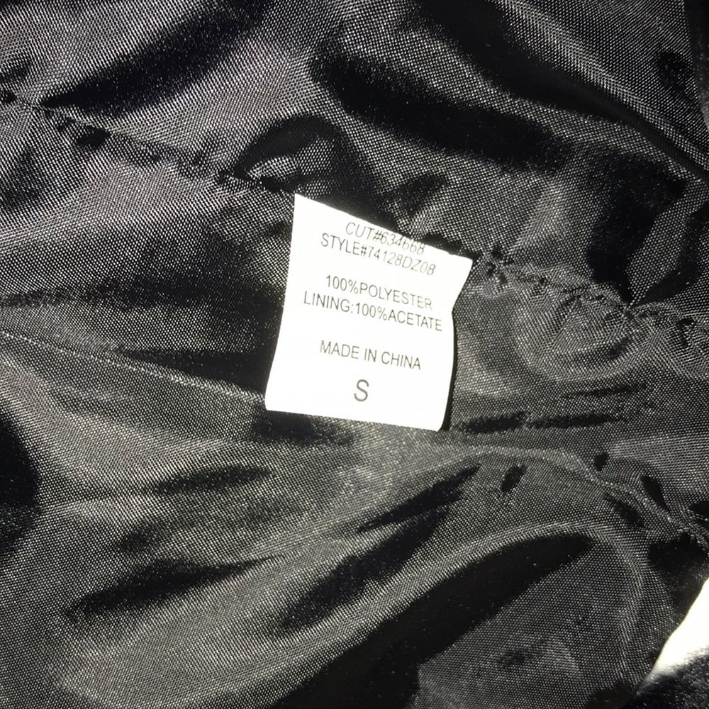 Heart soul black and white tiger striped jacket size small 💕 - Picture 5 of 9